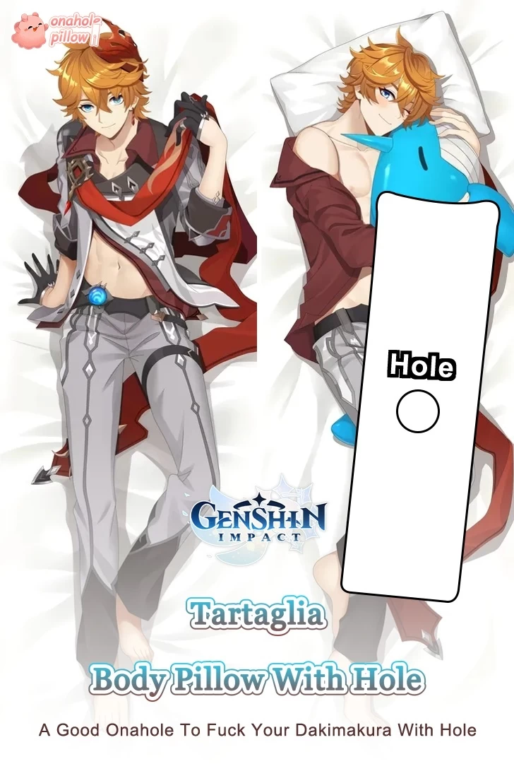 Tartaglia Genshin Impact Full Body Fuckable Dakimakura with Hole High Definition Print