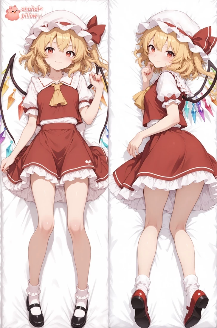 Flandre Scarlet Touhou Project Full Body Onahole Dakimakura Fade Resistant Print