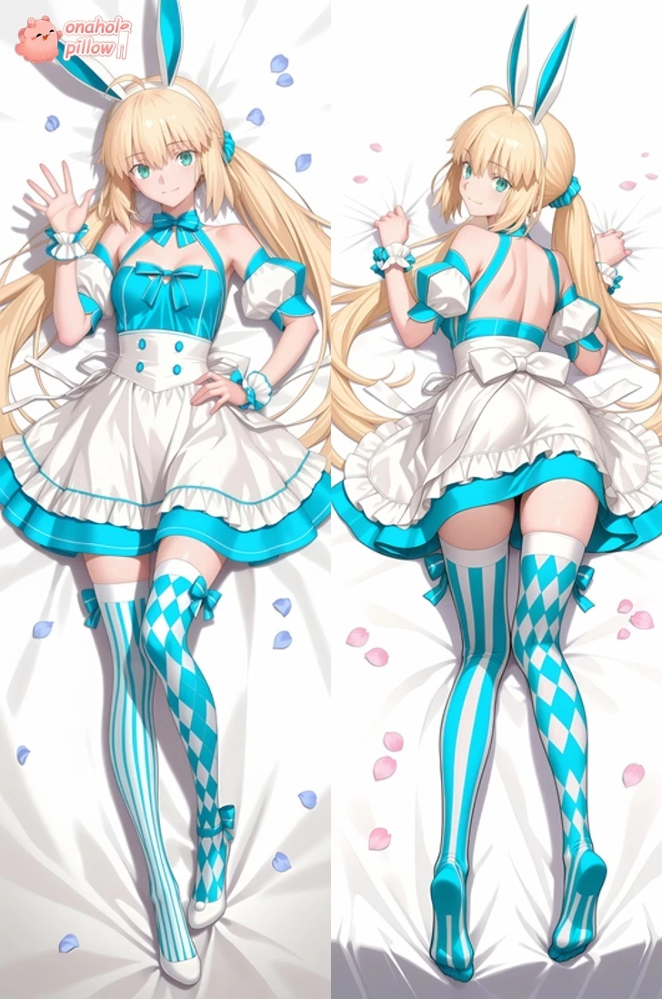 Artoria Caster Fate Full Body Anime Pillow with Hole Anime Character Design