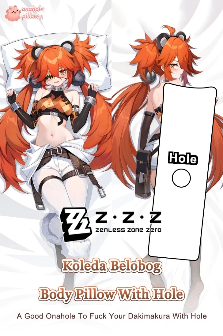 Koleda Belobog Zenless Zone Zero Full Body Hugging Pillow with Hole Waifu Pillow Case
