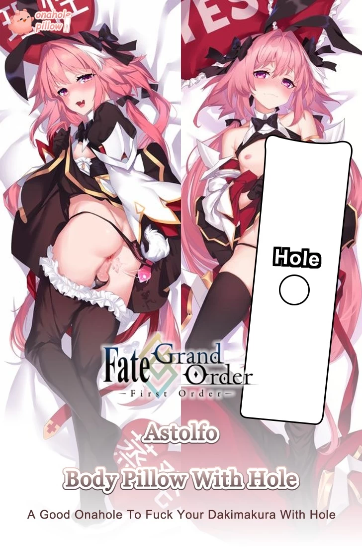 Astolfo Fate Full Body Hugging Pillow with Hole for Otaku Collectors