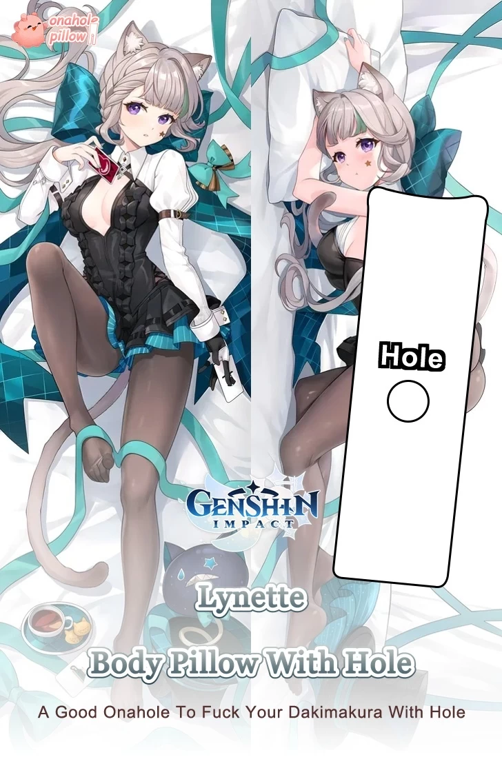 Lynette Genshin Impact Full Size Onahole Dakimakura with Inflatable Inner