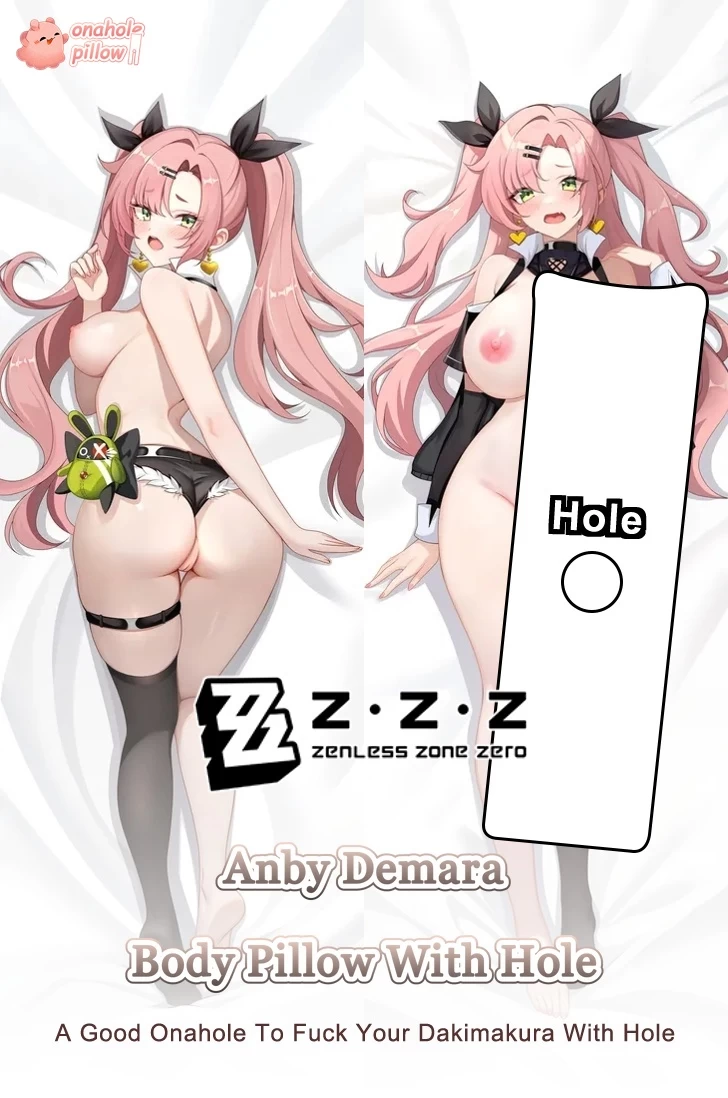 Anby Demara Zenless Zone Zero Full Body Hugging Pillow with Hole Waifu Hug Pillow