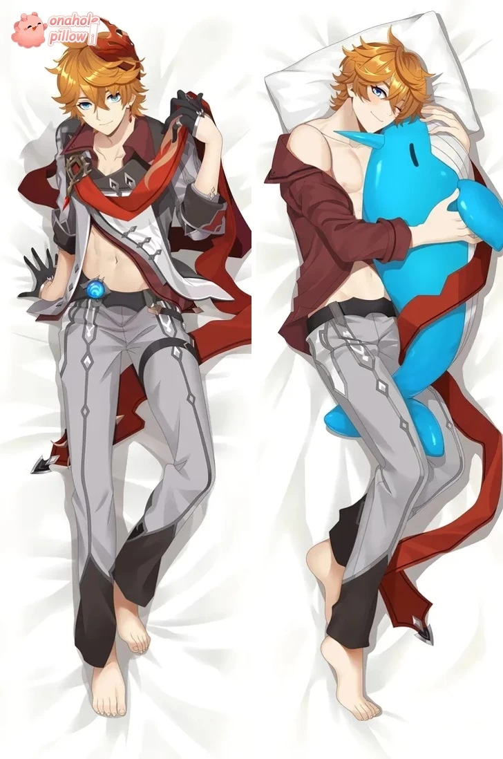 Tartaglia Genshin Impact Full Body Fuckable Dakimakura with Hole High Definition Print