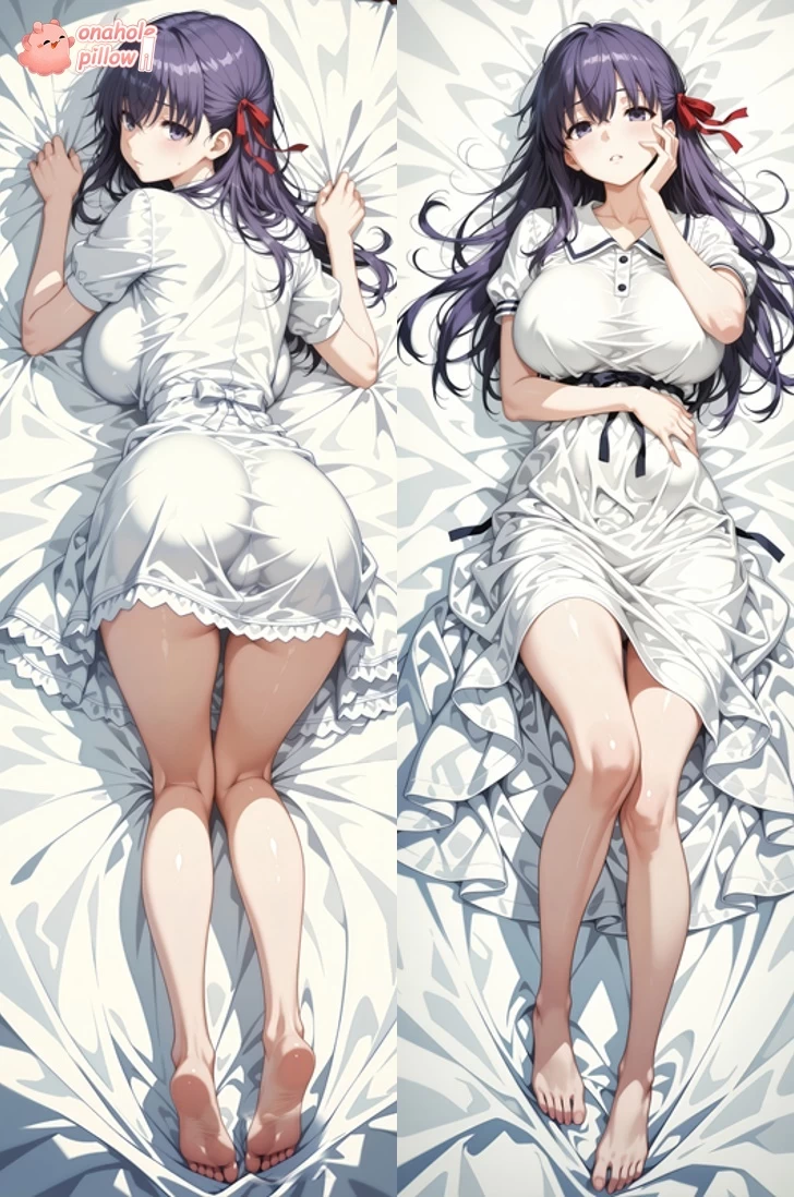 Sakura Matou Fate Full Body Dakimakura with Hole with Inner Pillow Options
